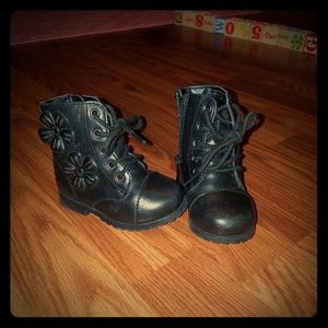 Toddler Black Boots